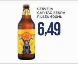 Apoio Mineiro Cerveja Capitão Senra Pilsen oferta