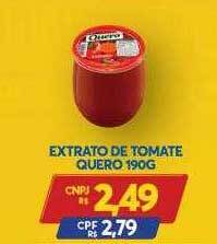 Atacadão Centro Sul Extrato De Tomate Quero oferta