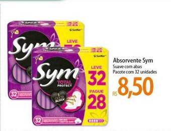 Atacadão Absorvente Sym oferta