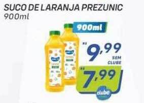 Prezunic Suco De Laranja Prezunic oferta