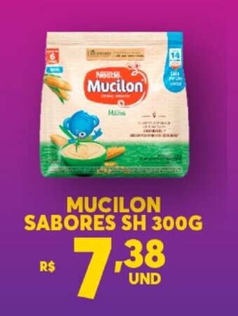 Atacadão Centro Sul Mucilon Sabores Sache 300g oferta