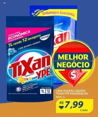 Assaí Atacadista Lava roupas liquido tixan Ype Frag 1L oferta