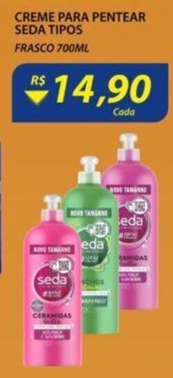 Creme para Pentear Seda Tipos 700ml