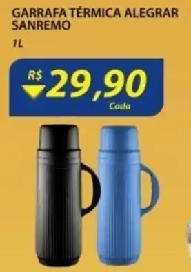 Assaí Atacadista Garrafa termica Alegrar Sanremo 1L oferta