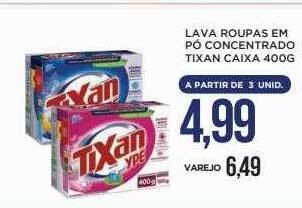 Apoio Mineiro Lava Roupas Em Pó Concentrado Tixan Caixa oferta