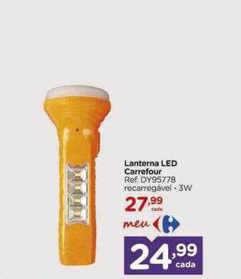 Lanterna Led Carrefour