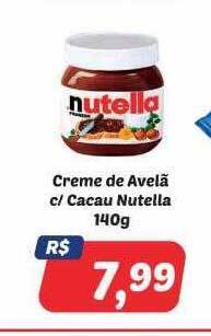 Creme De Avelã C Cacau Nutella