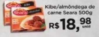Carone Kibe Almôndega De Carne Seara oferta