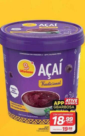 GBarbosa Açai Gbarbosa oferta