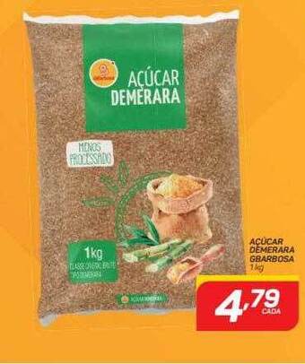 GBarbosa Açúcar Demerara Gbarbosa oferta
