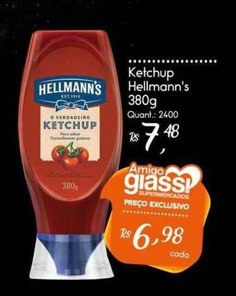 Giassi Supermercados Ketchup Hellmann's oferta