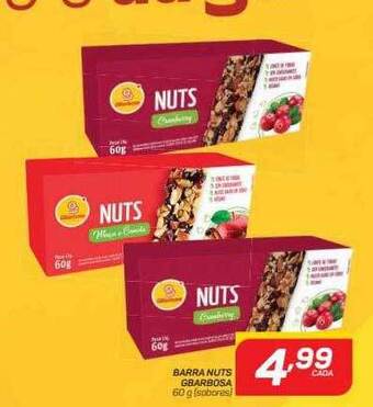 GBarbosa Barra Nuts Gbarbosa oferta