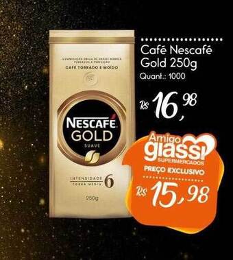 Giassi Supermercados Café Nescafé Gold oferta