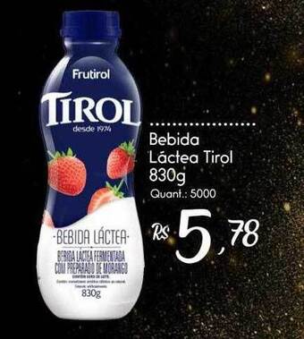 Giassi Supermercados Bebida Láctea Tirol oferta