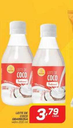 GBarbosa Leite De Coco Gbarbosa oferta