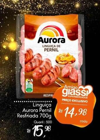 Giassi Supermercados Linguiça Aurora Pernil Resfriada oferta