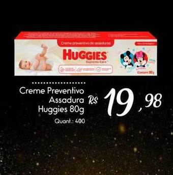 Giassi Supermercados Creme Preventivo Assadura Huggies oferta
