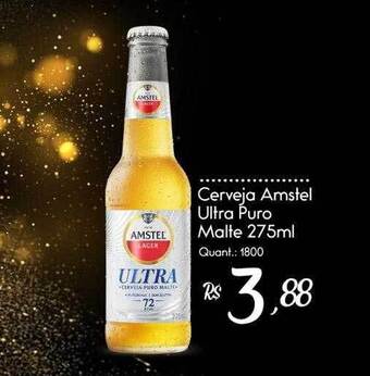 Giassi Supermercados Cerveja Amstel Ultra Puro Malte oferta