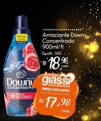 Giassi Supermercados Amaciante Downy Concentrado oferta