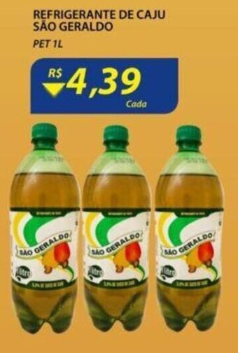 Assaí Atacadista Refrigerante de Caju Sao Geraldo 1L oferta