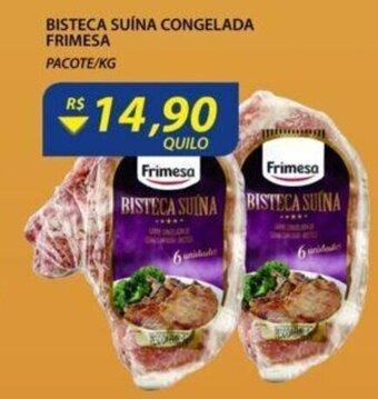Assaí Atacadista Bisteca Suina Congelada Frimesa 1kg oferta