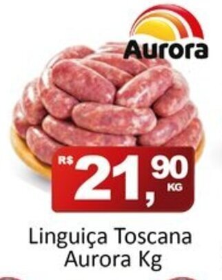 Rede Krill Linguica Toscana Aurora 1kg oferta