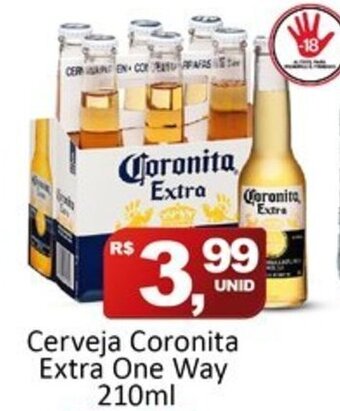 Cerveja Coronita Extra One Way 210ml