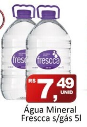 Rede Krill Agua Mineral Frescca s/ gas 510ml oferta