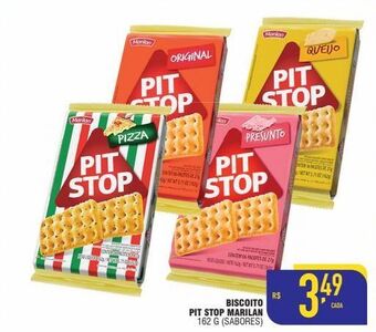 Mercantil Rodrigues Biscoitos pit stop marilan 162g oferta