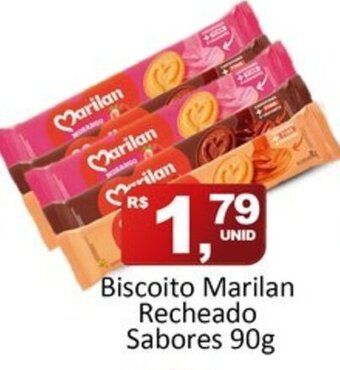 Rede Krill Biscoito Marilan Recheado Sabores 90g oferta