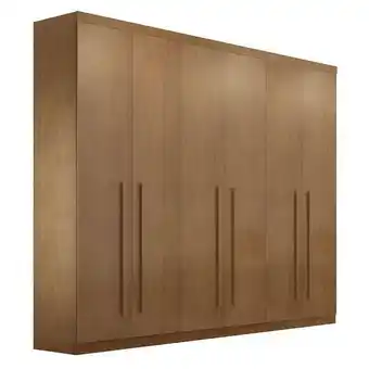 Guarda-roupa casal bahia 6 pt 4 gv imbuia