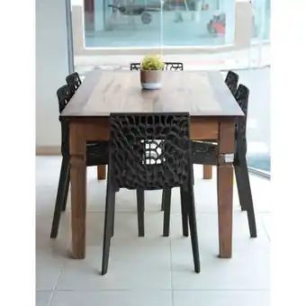 Casa Freitas Cadeira gruvyer preta xplast oferta