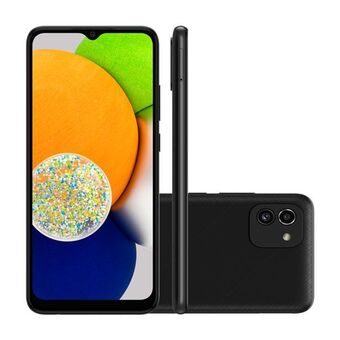 Fujioka Smartphone samsung galaxy a03, preto, tela de 6.5", 4gb ram | 64gb oferta