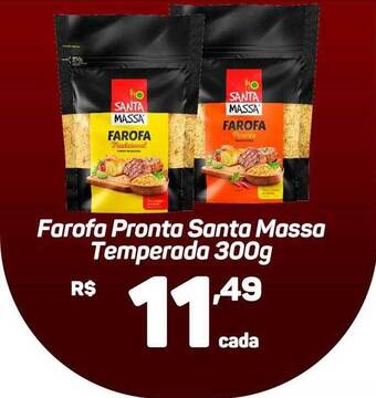 Rede Vivo Farofa Pronta Santa Massa Temperada oferta