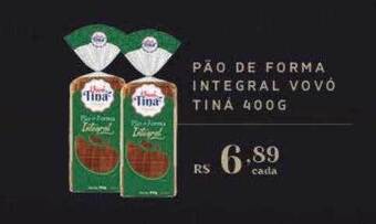 Empório Bahamas Pão De Forma Integral Vovó Tina oferta