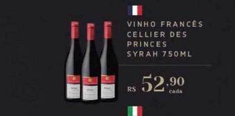 Empório Bahamas Vinho Francês Cellier Des Princes Syrah oferta