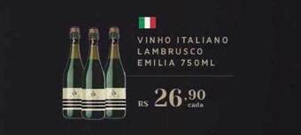 Empório Bahamas Vinho Italiano Lambrusco Emilia oferta