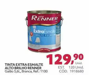 Tumelero Tinta Textra Esmalte Alto Brilho Renner oferta