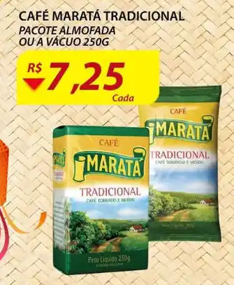 Assaí Atacadista Cafe Marata Tradicional 250g oferta