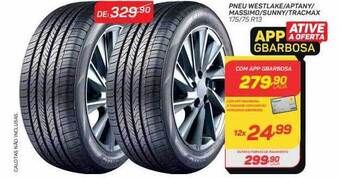 GBarbosa Pneu Westlake Aptany Massimo Sunny Tracmax oferta