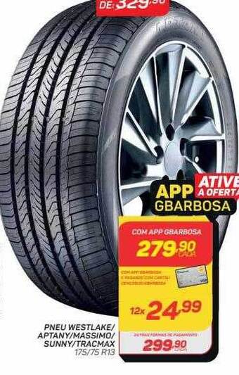 GBarbosa Pneu Westlake Aptany Massimo Sunny Tracmax oferta