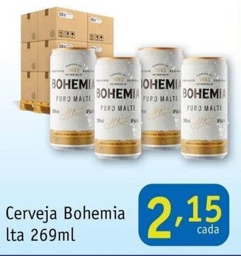 Nordestão Cerveja Bohemia lata 269ml oferta