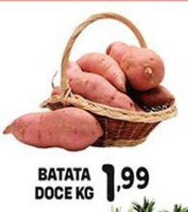 Bom Dia Batata Doce 1kg oferta