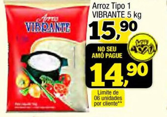Amarelinha supermercados Arroz Tipo 1 Vibrante 5kg oferta
