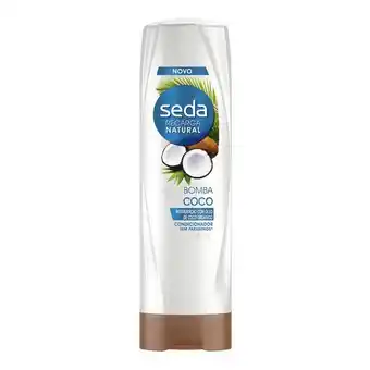 Condicionador seda recarga natural bomba coco 325ml