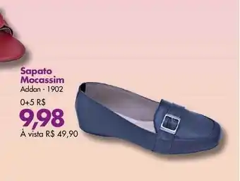 Sapato Mocassim Addan 1902
