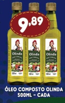 Supermercados Cristal Oleo Composto Olinda 500ml - cada oferta