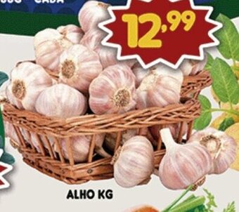 Supermercados Cristal Alho 1kg oferta