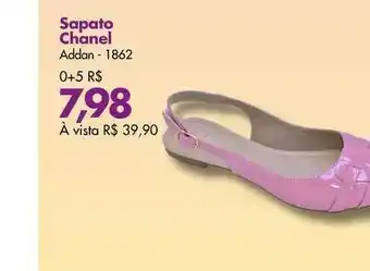 Sapato Chanel Addan 1862