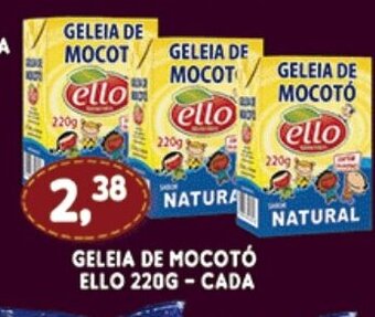 Supermercados Cristal Geleia de Mocoto Ello 220g - cada oferta